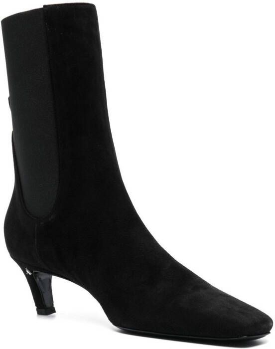 TOTEME The Mid Heel 50mm boots Black