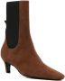 TOTEME mid-heel ankle boots Brown - Thumbnail 2