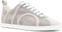 TOTEME raised-monogram leather sneakers Grey - Thumbnail 2