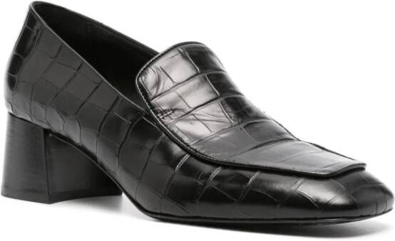 TOTEME The Block-Heel 55mm loafers Black