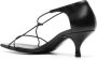 TOTEME Knot 55mm leather sandals Black - Thumbnail 3