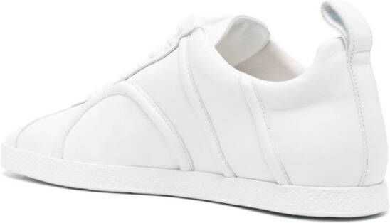 TOTEME leather low-top sneakers White