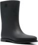 TOTEME Rain logo-debossed boots Black - Thumbnail 2
