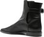 TOTEME The Belted leather boots Black - Thumbnail 3