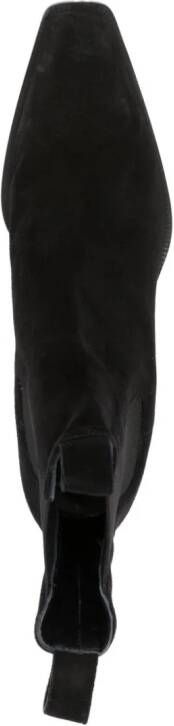 TOTEME The City 50mm ankle boots Black