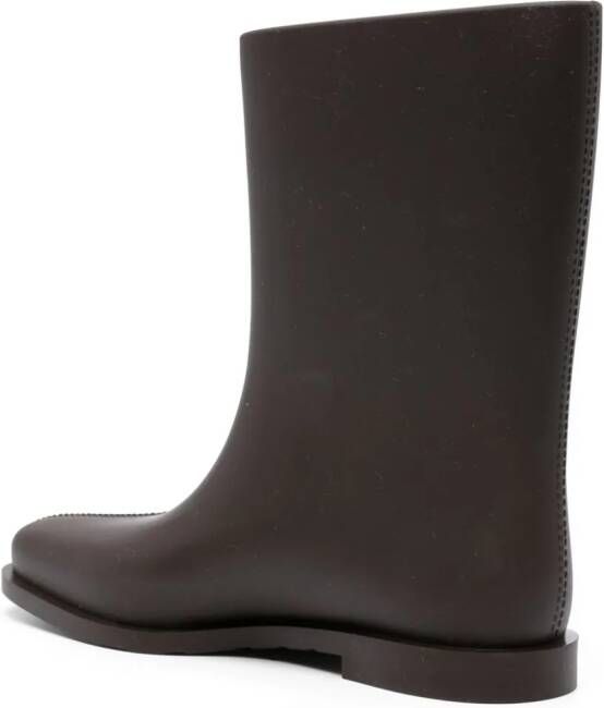 TOTEME The Rain almond-toe boots Brown