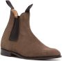 Tricker's elasticated-panels suede ankle boots Brown - Thumbnail 2