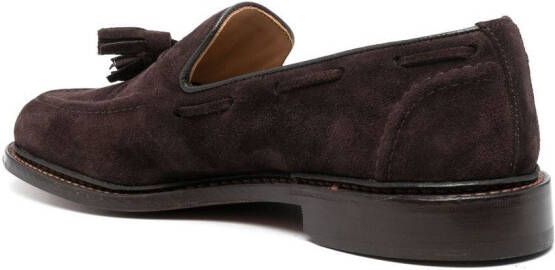 Tricker's Elton suede loafers Brown