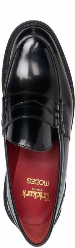 Tricker's James penny loafers Black