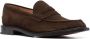 Tricker's James suede penny loafers Brown - Thumbnail 2