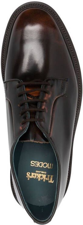 Tricker's lace-up Derby shoes Brown
