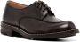 Tricker's lace-up leather loafers Brown - Thumbnail 2
