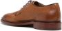 Tricker's lace-up pebbled leather loafers Brown - Thumbnail 3