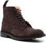 Tricker's lace-up suede ankle boots Brown - Thumbnail 2