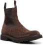 Tricker's perforated suede ankle boots Brown - Thumbnail 2