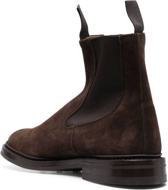 Tricker's suede chelsea boots Brown