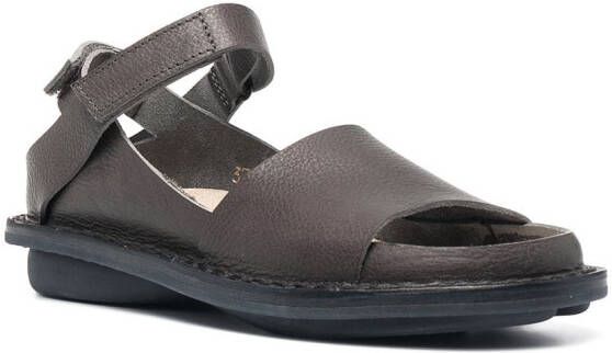 Trippen chunky leather sandals Grey