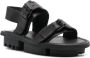Trippen Review leather sandals Black - Thumbnail 2