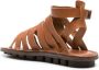 Trippen Swell intertwined leather sandals Brown - Thumbnail 3