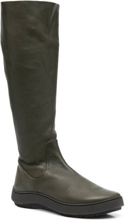 Trippen Whistle knee-length boots Green
