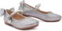 Tulleen bow-detail ballerina shoes Silver - Thumbnail 3