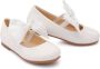 Tulleen bow-detail ballerina shoes White - Thumbnail 3