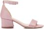 Tulleen glittered block-heel sandals Pink - Thumbnail 2