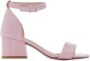 Tulleen patent leather block-heel sandals Pink - Thumbnail 2