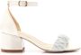 Tulleen rhinestone-embellished scrunch-strap sandals Neutrals - Thumbnail 2