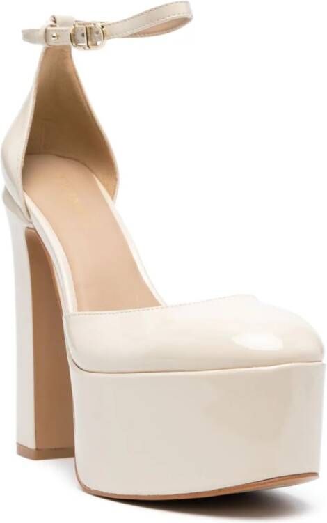 TWINSET 150mm platform-sole pumps Neutrals