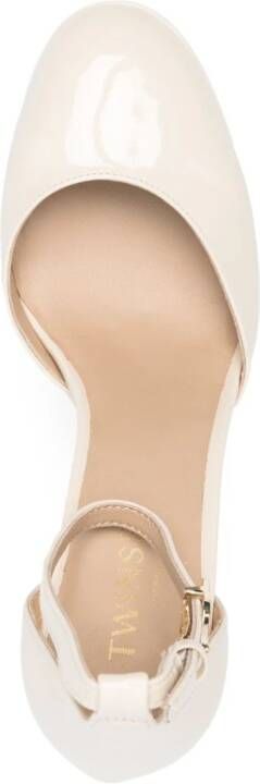 TWINSET 150mm platform-sole pumps Neutrals