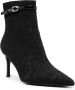 TWINSET 70mm floral-lace ankle boots Black - Thumbnail 2