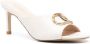 TWINSET 85mm leather mules White - Thumbnail 2