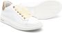 TWINSET Kids glitter-detailing lace-up sneakers White - Thumbnail 2