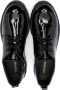 TWINSET Kids lace-up patent leather loafers Black - Thumbnail 3