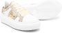 TWINSET Kids logo-plaque leather sneakers White - Thumbnail 2