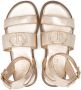 TWINSET Kids strap-design sandals Gold - Thumbnail 3