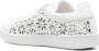 TWINSET laser-cut leather sneakers White - Thumbnail 3