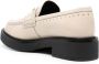 TWINSET Oval T logo leather loafers Neutrals - Thumbnail 3