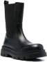 TWINSET ridged-sole leather boots Black - Thumbnail 2