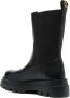 TWINSET ridged-sole leather boots Black - Thumbnail 3
