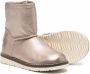 Two Con Me By Pépé metallic shearling-lining boots Gold - Thumbnail 2