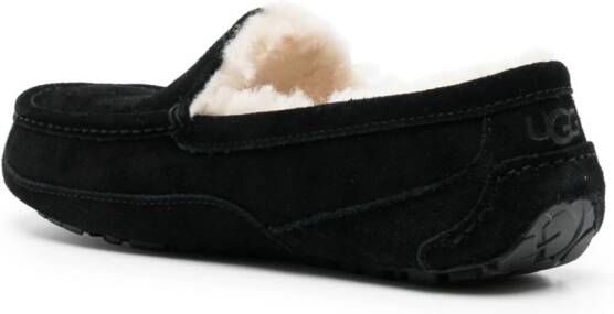 UGG Ascot Matte suede slippers Black