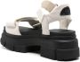 UGG Ashton 70mm leather sandals White - Thumbnail 3