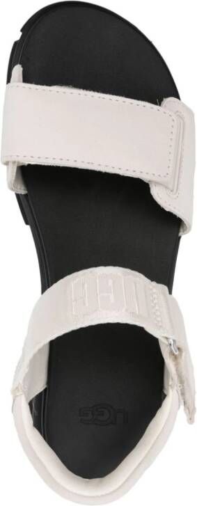 UGG Ashton 70mm leather sandals White