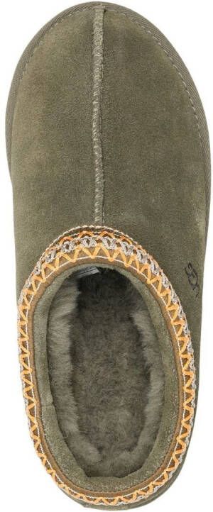UGG Burn To Live suede slippers Green