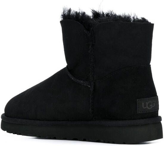 UGG button fastened ankle boots Black