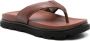 UGG Capitola leather flip flops Brown - Thumbnail 2