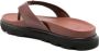 UGG Capitola leather flip flops Brown - Thumbnail 3