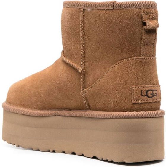 UGG Classic Mini platform boots Brown